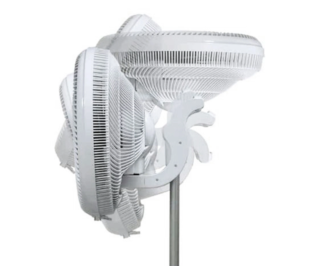 EcoAir Kinetic Fan 14" - Ultra Low Noise at 11.1 dBA and Super Low Energy at 1 -18 Watt