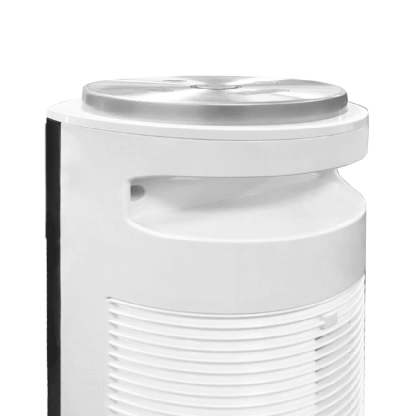 EcoAir Halo Tower Fan - Low Energy 2.8 Watt per hour, 12 Speed Settings, 4 Operating Mode, Timer & Quiet