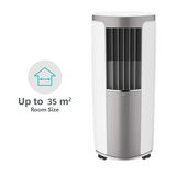 Portable Air Conditioner with Carbon Filter | 5-in-1 Cool Heat Dehumidifier Fan | FREE Window Seal & Window Kit | Apollo MK2 12k BTU